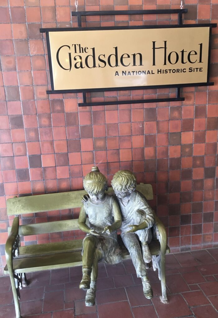 Entryway to Gadsden Hotel