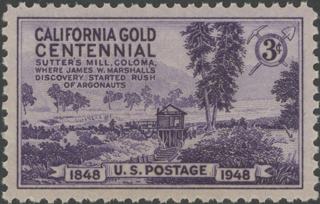 Gold discovery at Sutter's Mill
