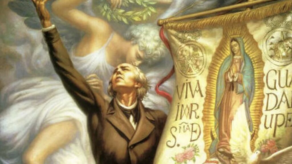 Painting of Hidalgo and the Grito