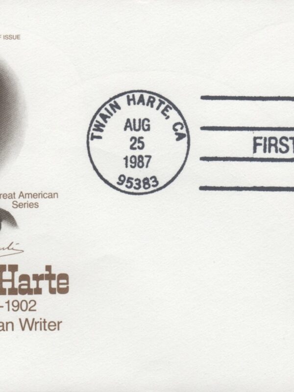 Bret Harte: The Voice of the Gold Rush on a $5 Stamp