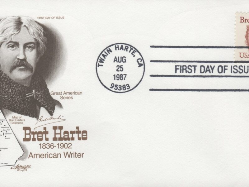Bret Harte: The Voice of the Gold Rush on a $5 Stamp