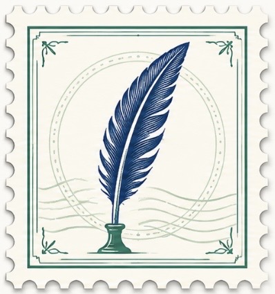 Quill pen for favicon