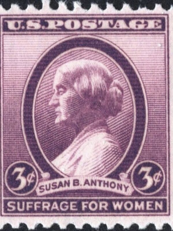 Susan B. Anthony: Two Stamps and a Dollar