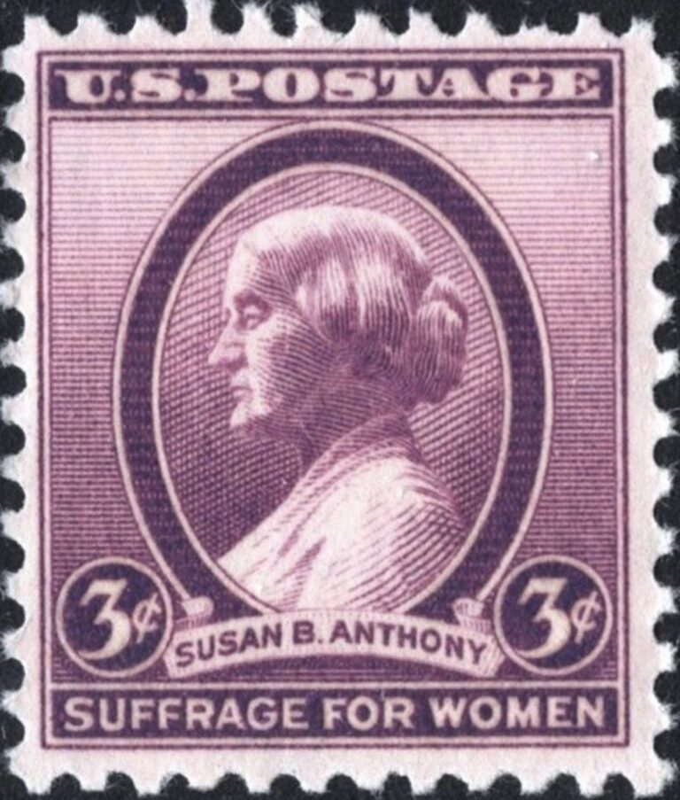 Susan B. Anthony: Two Stamps and a Dollar