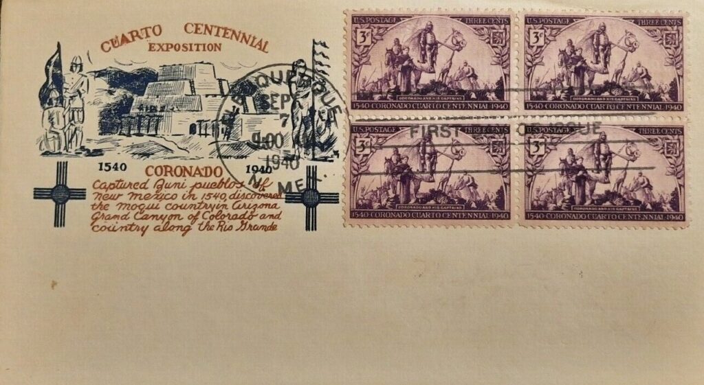 Coronado first day cover