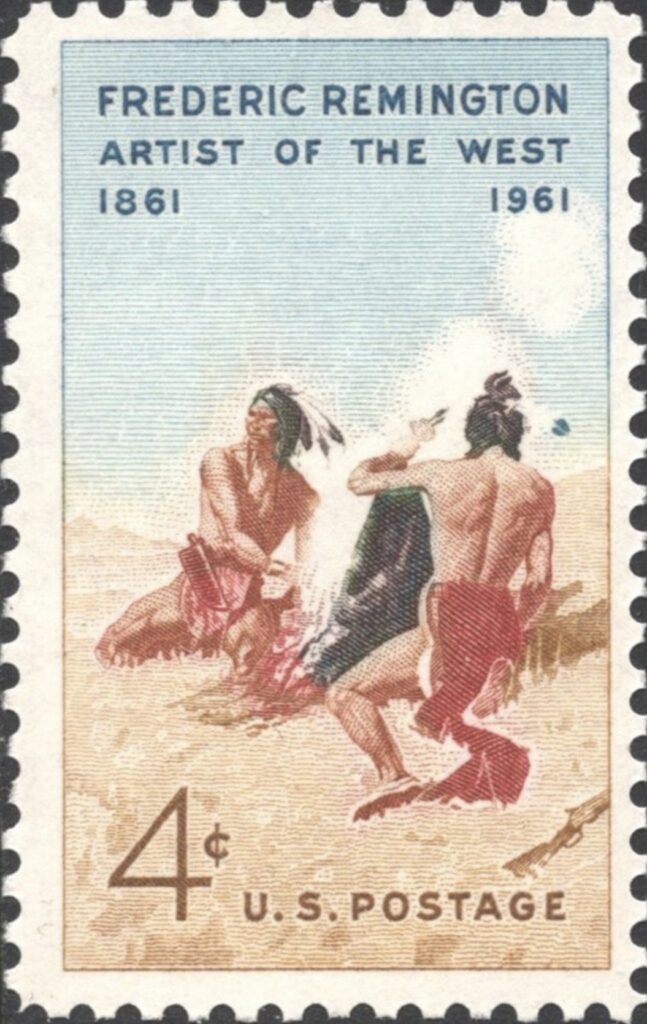Frederic Remington, the Smoke Signal