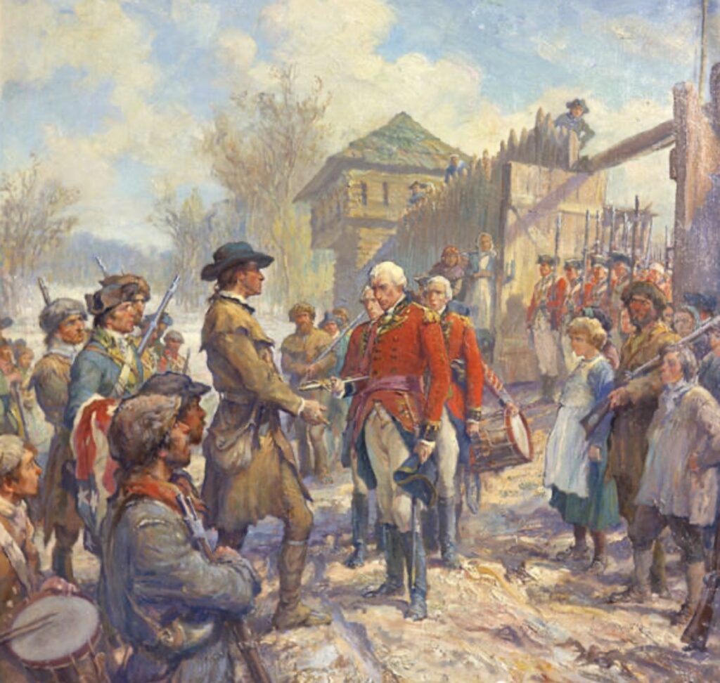 Yohn painting fort sackville