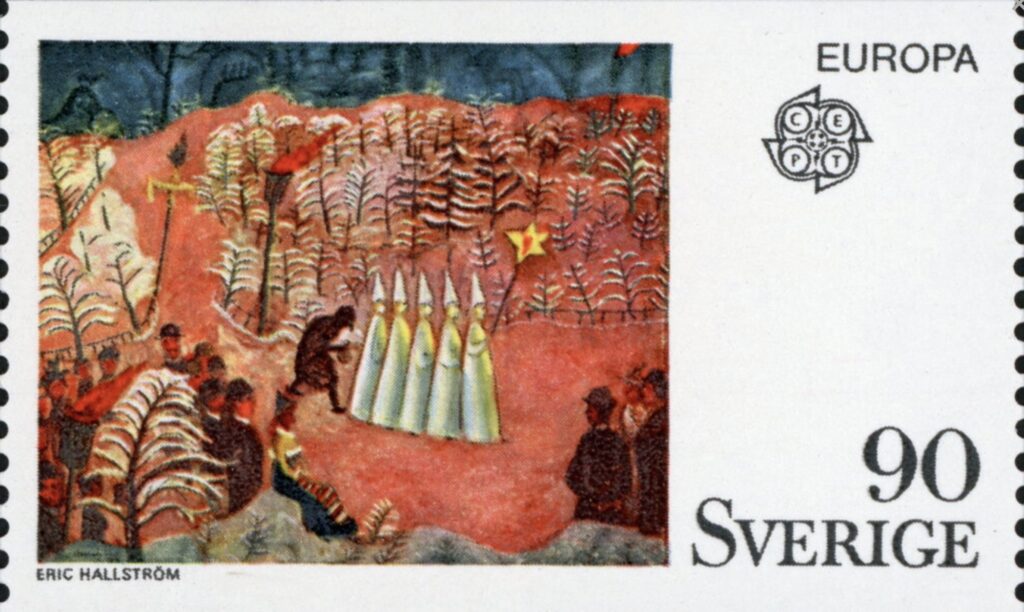 New Year at Skansen, Sweden