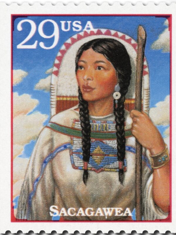 Sacagawea and the 1994 Legends of the West Stamp