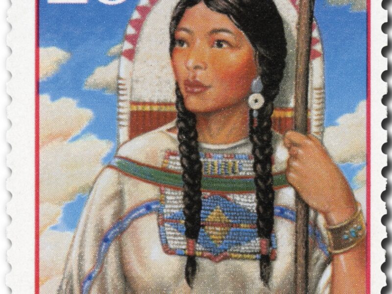 Sacagawea and the 1994 Legends of the West Stamp