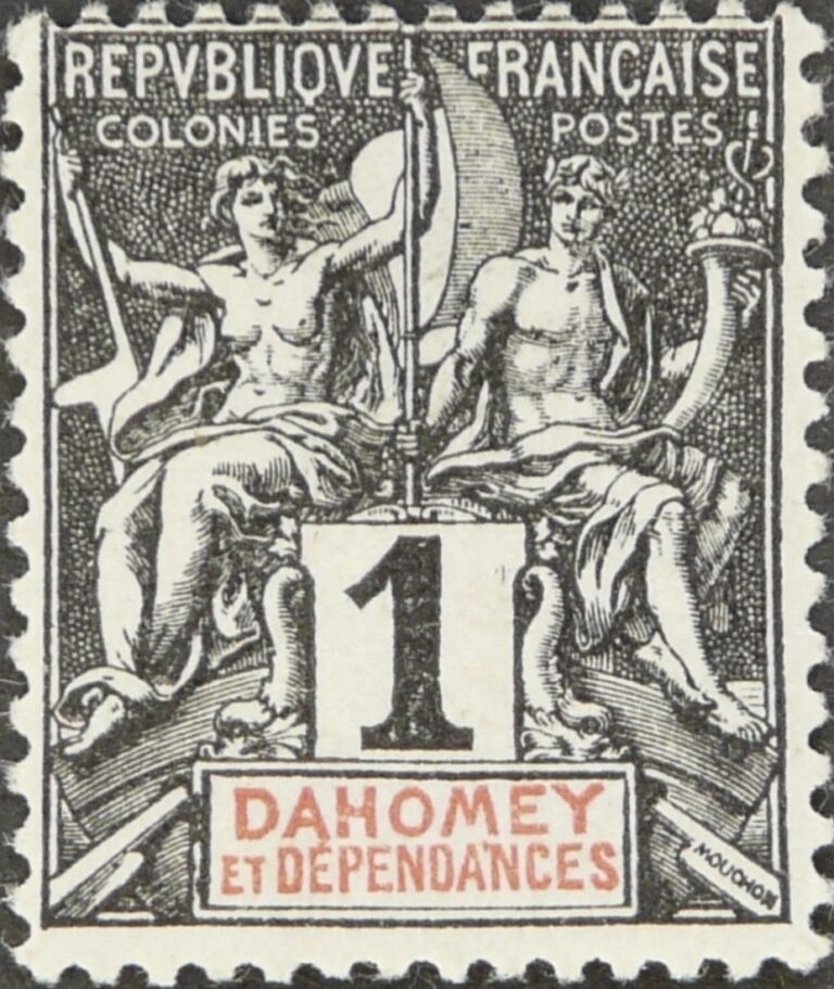 Dahomey et Dépendances: A Colony’s Full Name on a Stamp